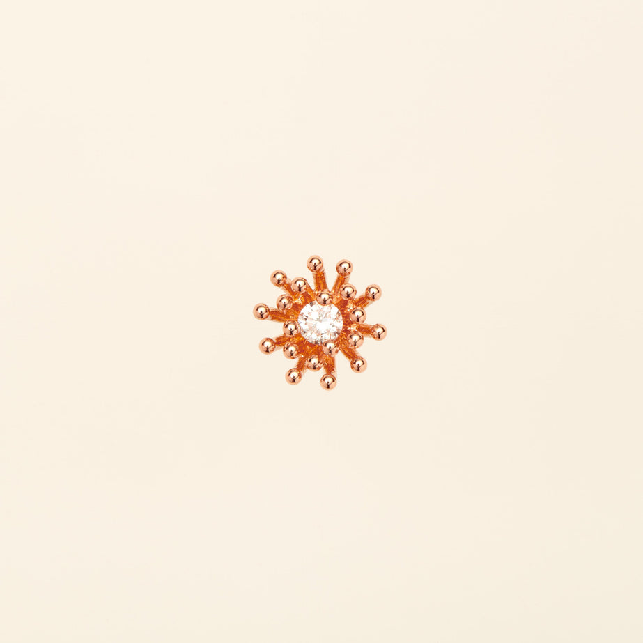 Gold stud earrings Maison Mellerio