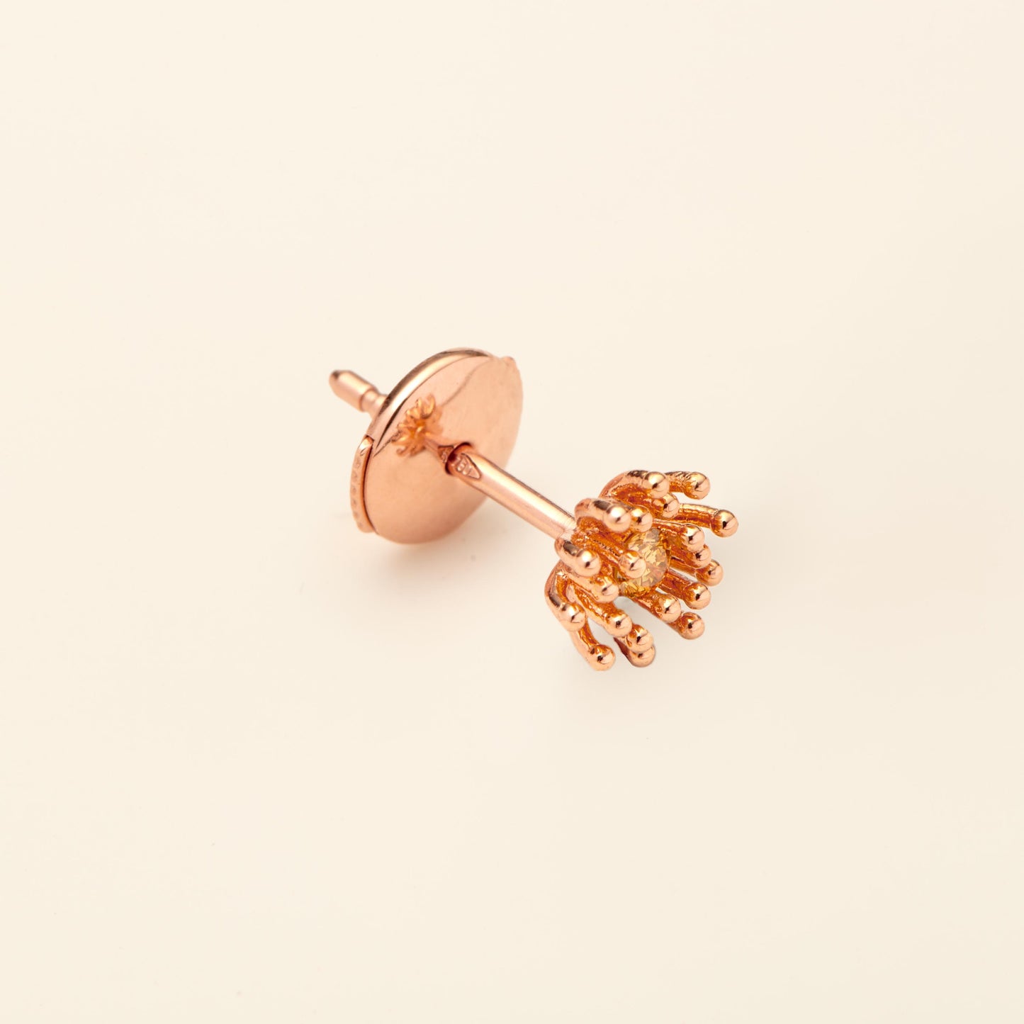 Gold stud earrings Maison Mellerio