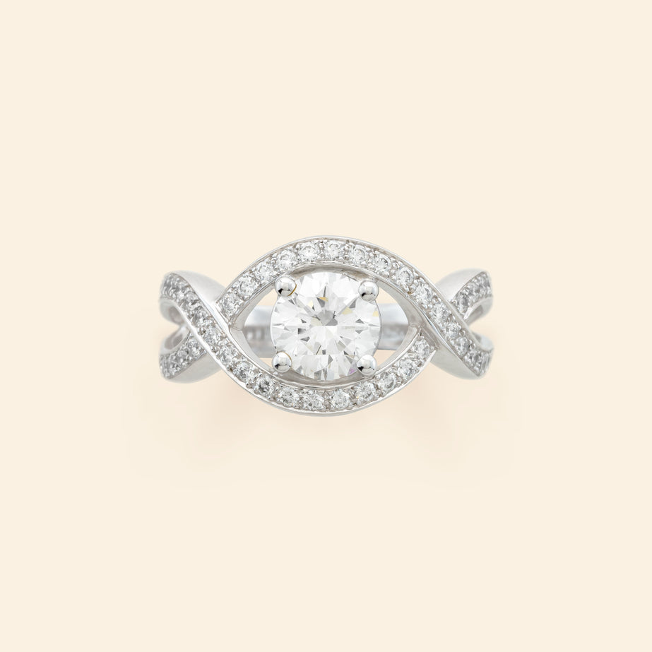 Mathilda Ring White gold