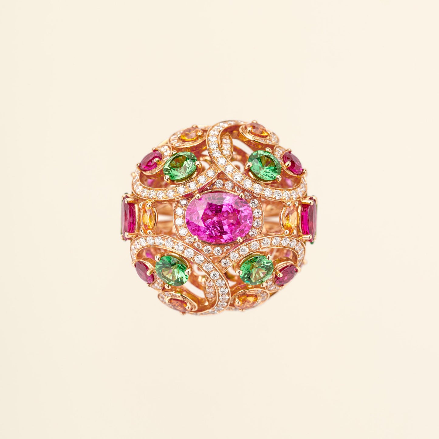 Millefiora Isola Bella Ring