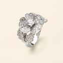 Monterosa Ring MM with 4 Leaves