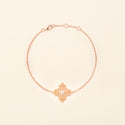 Nina Bracelet Diamond Pink Gold Mellerio