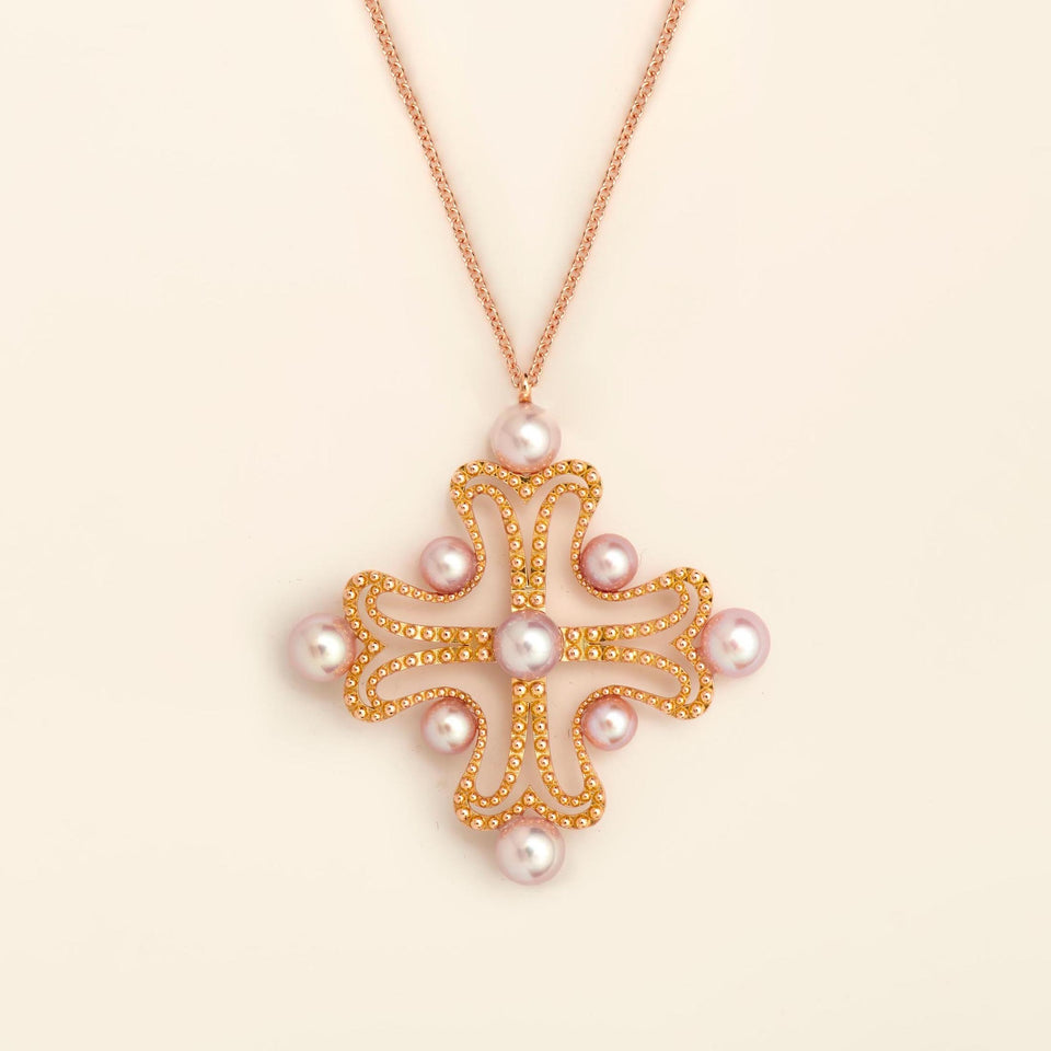 Nina Jumbo Necklace pearls