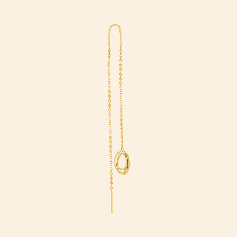 Riviera Earring Yellow Gold Mellerio