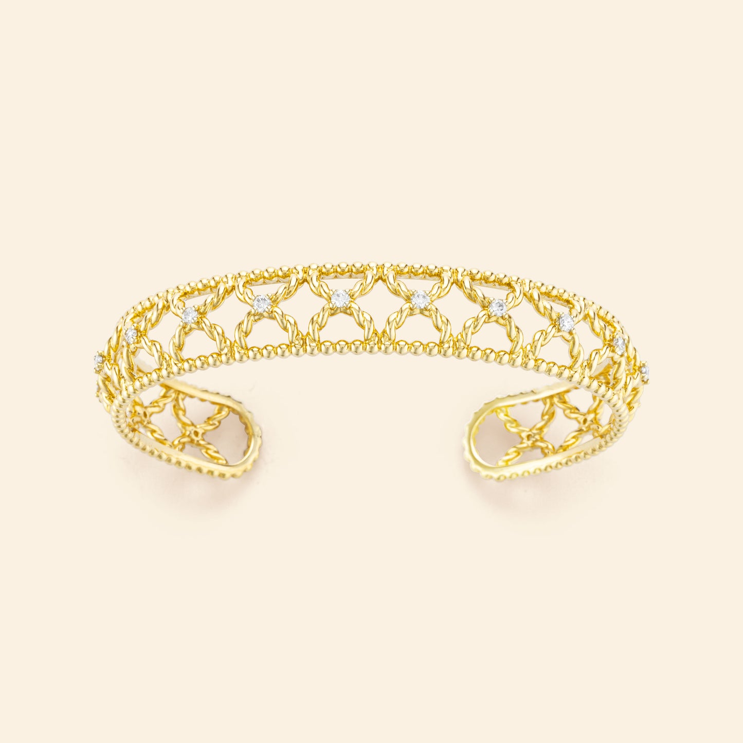 Stresa Bangle Yellow Gold Mellerio